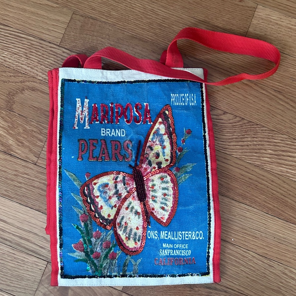 Vintage Mariposa Butterfly Purse
